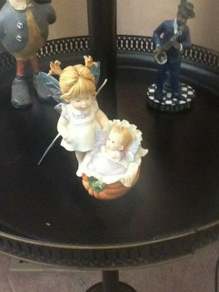 Little Kitchen Fairies Enesco Baby Pumpkin " No Box " 4002662