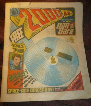 2000 Ad Prog 1 First Issue 1977 Dan Dare Appearance M.  A.  C.  H.  1