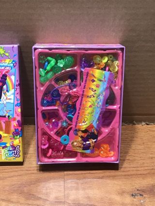 Vtg Lisa Frank Painter Panda Box with Bead Mania SEE PICTURES RARE 2