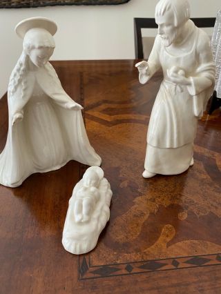 Hummel Holy Family - Off White,  7” - 8” Tall.  West Germany 1950s