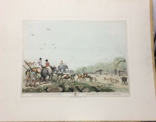 Williamson Sports,  India No7,  1819 Hand Coloured Engraving