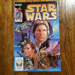 Star Wars 81 - Key Boba Fett Comic (1984)