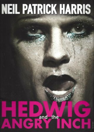 Neil Patrick Harris " Hedwig And The Angry Inch " Lena Hall 2014 Souvenir Program