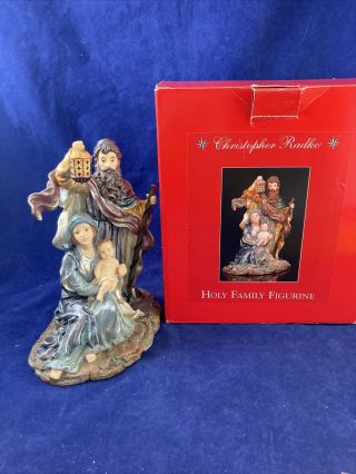 Christopher Radko Holy Family Figurine W/ Box