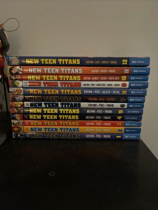 Teen Titans By Wolfman & Perez Tpb Vol 1 - 12— 2 3 4 5 6 7 8 9 10 11