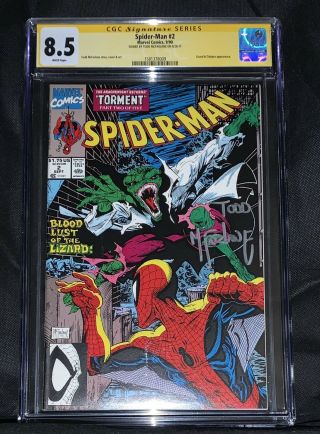 Spider - Man 2 Signed Todd Mcfarlane Cgc Ss Autograph,  Marvel,  Movie,  Comics 1