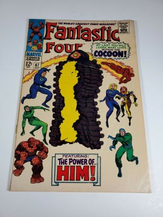 Fantastic Four 67 1967 1st App.  Him (warlock)