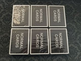 Set Of 6 Normal Playing Cards Decks Lotusinhand Ready To Ship