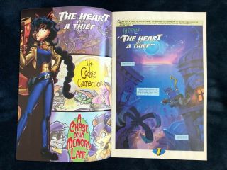 The Adventures of Sly Cooper 1 - Comic Book - RARE Promotional Item Sony 2