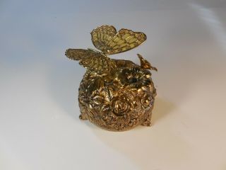 Vintage Westland Co.  Music Box Butterfly.