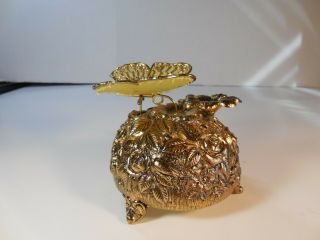 Vintage Westland Co.  music box butterfly. 3