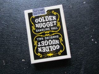 Vintage Golden Nugget Playing Cards