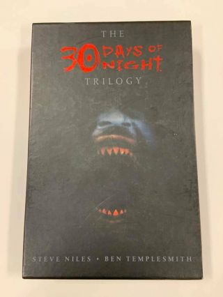 30 Days Of Night Trilogy Signed Oversize Hardcover Set In Slipcase Idw 2007