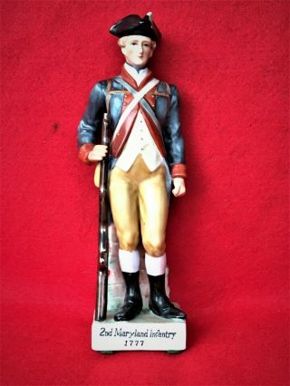Revolutionary Soldier Figurine Andrea Sadek " 2nd Maryland Infantry 1777 "