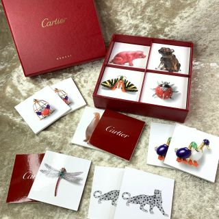 Rare Authentic Cartier Memory Card Game Not Novelty Item W/box