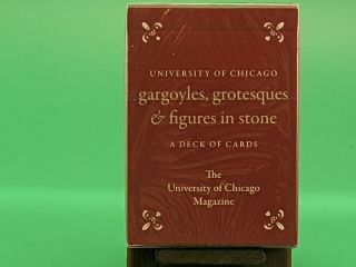 1 Deck University Of Chicago Gargoyles,  Grotesques,  & Figures In Stone
