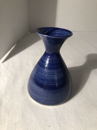 Material Good Lauren Burman “Little Shirley” Bud Vase Blue 2