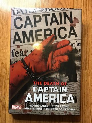 The Death of Captain America Omnibus HC ED BRUBAKER 2009 first edition 2