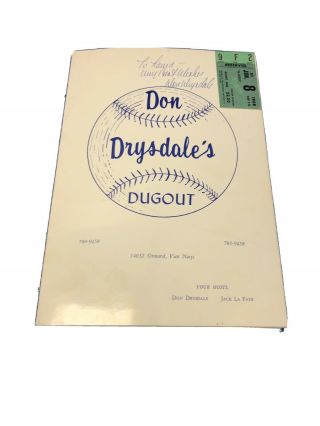 Don Drysdale 