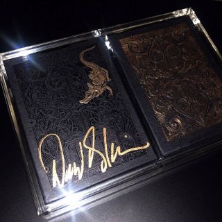 Rose Gold Gatorbacks Signed By David Blaine Limited Edition Rare
