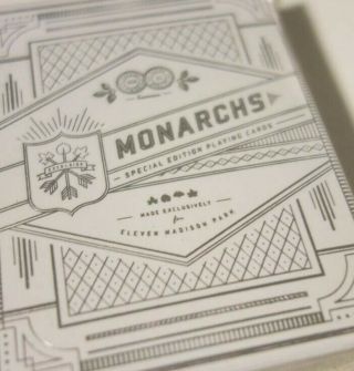 Rare Theory11 Playing Cards - Monarchs - Eleven Madison Park Custom Edition