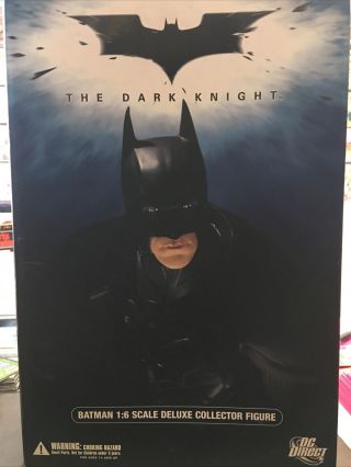 Dc Batman The Dark Knight 13 " Deluxe Collector Figure 1/6 Scale