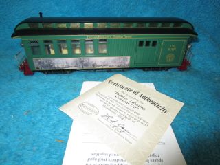 Thomas Kinkade Christmas Express Train " Holiday Gathering Combine Car "