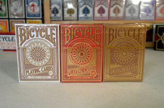Bicycle Scarlett Playing Cards Kings Wild Gilded,  Limited,  & Display Decks