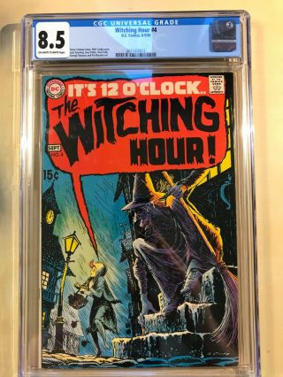 The Witching Hour 4 ( (cgc 8.  5))  Vf,  Ow/w 1969 Classic Cover