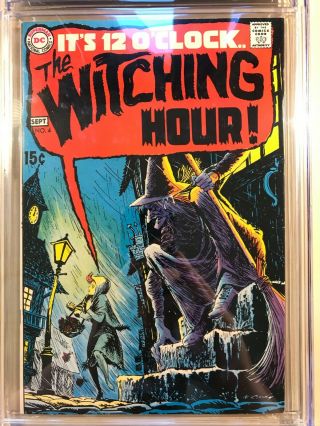 The WITCHING HOUR 4 ( (CGC 8.  5))  VF,  OW/W 1969 Classic Cover 2