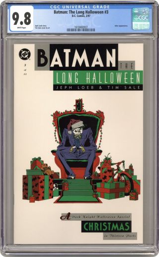 Batman The Long Halloween 3 Cgc 9.  8 1997 1618460007