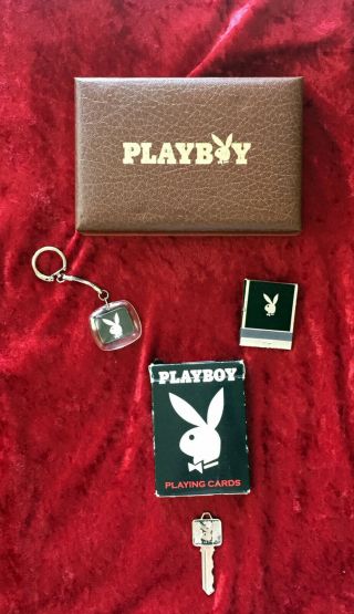 Playboy Vip 1978 Double Deck Of Playing Cards With Case And More