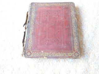 Early Victorian Scrapbook/poems/hand - Painted Illustrations/views