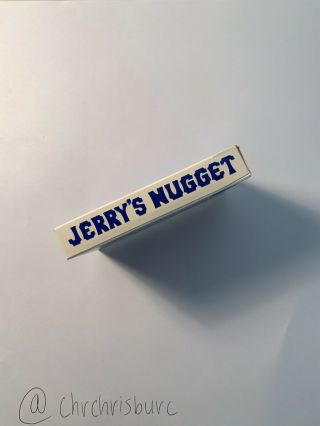 Authentic Jerry’s Nuggets Playing Cards | Blue | Rare | Vintage 3