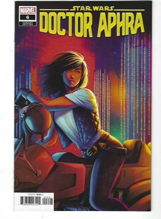Star Wars Doctor Aphra 6 (marvel Comics,  2021) Jen Bartel 1:25 Variant - Nm