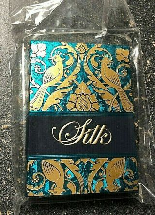Silk Playing Cards Limited Edition Gold/blue Oath By Lotrek 148/380
