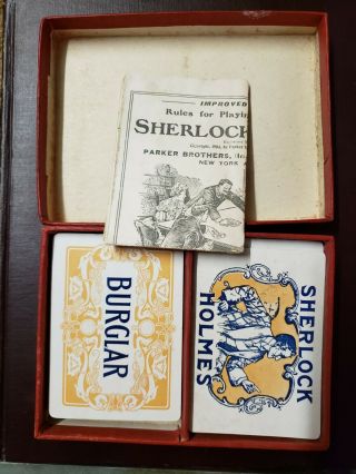 1904 Sherlock holmes Card Game 2