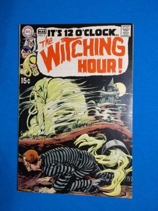 The Witching Hour 7 - Nm Beauty 9.  2 - Ow/w Pgs - 1970 Neal Adams Cover