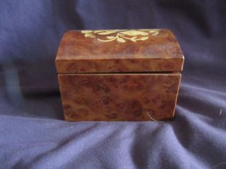 Reuge Music " Music Of The Night " Al Webber Inlay Wood Box 6309