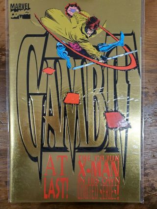From X - Men Comic Gambit 1 Gold Nm Bagged Boarded