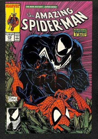 Spider - Man 316 Vf - 7.  5 Venom Marvel Comics Spiderman
