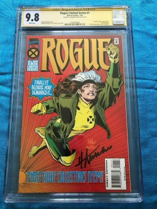 Rogue Limited Series 1 - Marvel - Cgc Ss 9.  8 Nm/mt - Signed By Howard Mackie