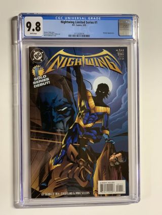 Nightwing Limited Series 1 Cgc 9.  8 White Pages Dc Comics