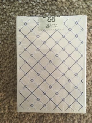 Foil Frost 2 Playing Cards 2127 Of 3144 By 52kards Rare