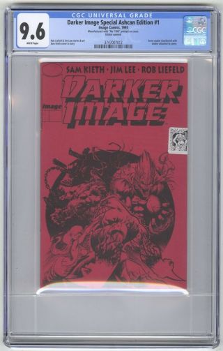 Darker Image Special Ashcan Edition 1 Cgc 9.  6 Comic Sam Keith Cover