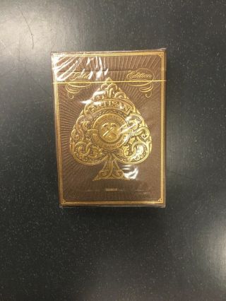 Gold Artisan Playing Cards Theory 11 - Rare Artisans Gold Edition Playing Cards