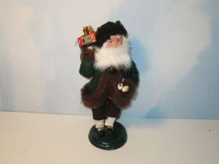 Byers Choice Retired 1996 Knickerbocker Santa With Gift Sack And Pipe