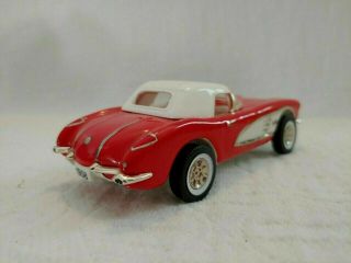 Dept 56 Snow Village Classic Cars 1958 Corvette Roadster 56 55281 Retired 2