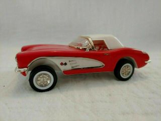 Dept 56 Snow Village Classic Cars 1958 Corvette Roadster 56 55281 Retired 3