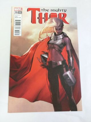The Mighty Thor 705 1:50 Jeehyung Lee Variant Cover Vf/nm 9.  0